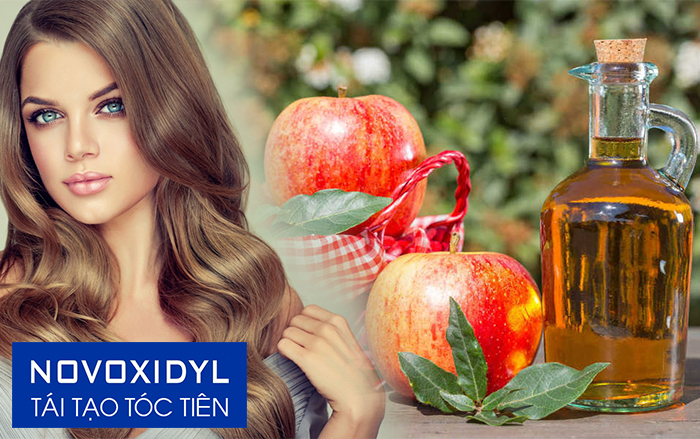 Thực hư giấm táo giảm rụng tóc